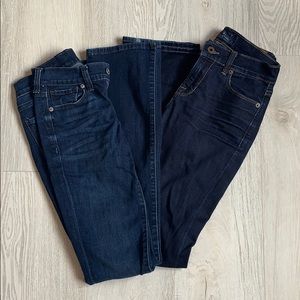 Lucky brand jeans- two pairs